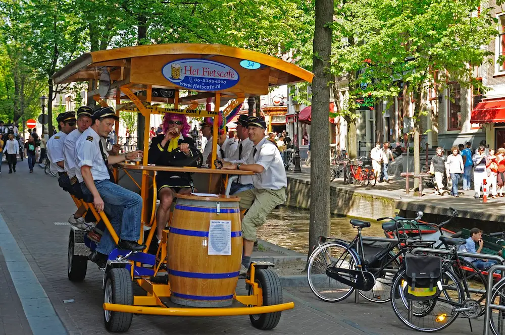 beer bike history